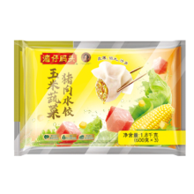 京东百亿补贴，plus会员:湾仔码头玉米蔬菜猪肉水饺1800g90只