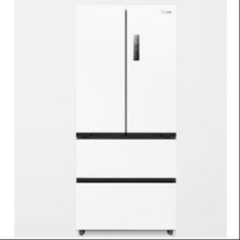 618预售、PLUS会员：Midea 美的 MR-546WFPZE 法式多门四开门冰箱 546L