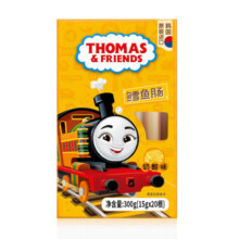 小火车Thomas鳕鱼肠 托马斯韩国进口宝宝零食儿童鱼肉火腿肠 奶酪味300g