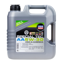 力魔（LIQUI MOLY） 德国原装进口发动机润滑油特技AA合成机油5W-30 SP级 21108 5W-30  4L