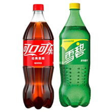 京喜特价App、PLUS: Coca-Cola 可口可乐+雪碧 888ml*2瓶