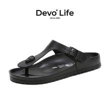 520心动礼、百亿补贴：Devo 的沃 男女同款夹趾凉拖