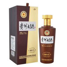 MOUTAI 茅台 贵州茅台酒股份出品贵州大曲酒酱香型白酒53度500mL1瓶贵州大曲80年代