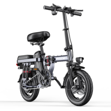 普莱德 新国标折叠电动自行车 标准版-汽车级电芯6A-助力60KM659元