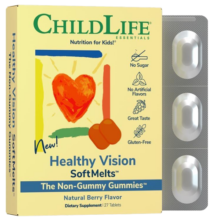 童年时光 ChildLife叶黄素小布丁0防腐 老爸测评推荐 儿童青少年护眼软糖 花青素玉米黄质 27片/盒 【单盒】