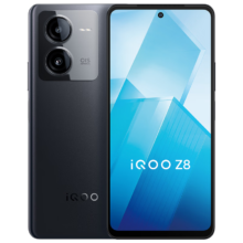 plus会员：iQOO Z8 5G手机 12GB+256GB 曜夜黑（2色同价）