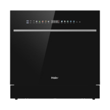 再降价、618预售、PLUS会员：Haier 海尔 EBW14327GHU1 嵌入式洗碗机 14套 双80℃消杀 一级水效变频