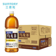 PLUS会员，需入会:三得利（Suntory） 无糖乌龙茶 大瓶装1250ml*6瓶