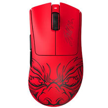 RAZER 雷蛇 炼狱蝰蛇V3 专业版 FAKER HYPERPOLLING 2.4G双模无线鼠标 30000DPI 红色