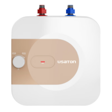 阿诗丹顿（USATON）6.6升小厨宝速热式厨房储水式电热水器迷你一级能效1500W上出水KX66-6J15S409元 (每满400减60,券后省100,月销1w+)
