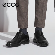爱步（ECCO）正装男鞋 商务皮鞋男百搭英伦德比鞋 里斯系列622104 黑色401999元