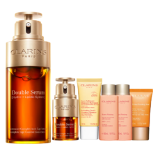 再补劵：CLARINS 娇韵诗 双萃焕活修护精华露 75ml（赠 同款20ml+洁面30ml+弹簧水50ml*2+日霜15ml）