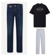 京东PLUS：Levi's 李维斯 新款514直筒牛仔裤+条纹休闲裤+T恤