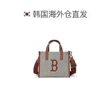 88VIP会员：MLB 韩国直邮MLB大字母容量大LogoNY帆布托特包手提包单肩包3AORS062N