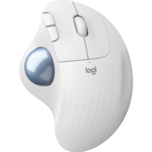 Plus:罗技（Logitech）ERGO M575无线轨迹球鼠标  珍珠白  赠鼠标垫215.44元