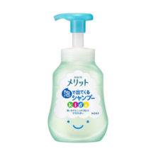 花王（KAO）儿童泡沫洗发水 Merit系列清香 2-12岁弱酸植物成分 日本原装进口43.9元 (月销3000+)