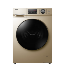 海尔（Haier）10KG滚筒洗衣机全自动变频家用大容量空气洗除菌筒自洁双喷淋纤薄晶彩洗烘一体 10kG洗烘一体【超薄晶彩屏|羽绒洗|蒸汽除菌】