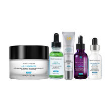 SKINCEUTICALS AGE+色修+紫米+发光瓶+小银伞套组