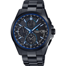 卡西欧（CASIO）  海神OCEANUS 手表太阳能电波男款商务表T2600系列 防水自动校对 OCW-T2600B-1AJF 42.8mm