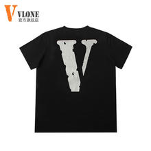 VLONE 短袖t恤 XM-VX33黑 XL（尺码偏大210斤以内）
