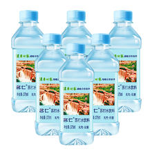 mingren 名仁 苏打水弱碱性无糖饮料375ml×6瓶碱性水