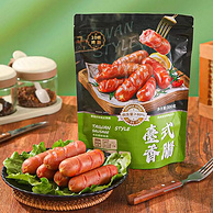 喜得佳 台式香肠火山石烤肠 500g*3包（30根）