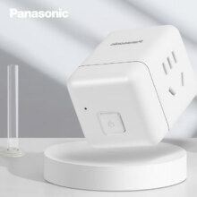 PLUS会员: 松下（Panasonic）多功能魔方插座 二位总控