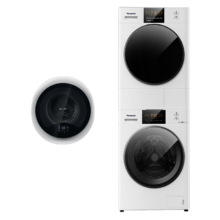 预售、PLUS会员：Panasonic 松下 白月光2.0+小漩风 10kg滚筒洗衣机+变频热泵烘干机 3E1AK+EH1015+A500W