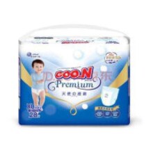 百亿补贴、PLUS会员：大王（GOO.N） 天使系列婴儿纸尿裤 宝宝尿不湿拉拉小短裤 小短裤XL28片（12-17kg）