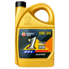 高德润达劲驰X1 PAO酯类全合成机油 C3/C2 MB229.51 SP 5W-30 4L 汽车保养