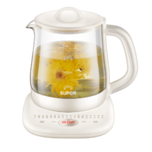 plus会员：苏泊尔（SUPOR）养生壶 1.5L大容量 煮茶器花茶壶 恒温水壶烧水壶电热水壶 办公室保温煮茶壶 SW-15YJ02