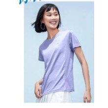 限尺码：ANTA 安踏 女款跑步运动T恤 M【关晓彤同款】 162225104-6