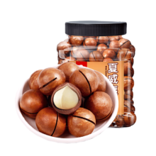 plus会员、需弹券:比比赞（BIBIZAN） 夏威夷果奶香味400g
