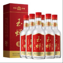 PLUS会员、概率券：玉蝉老酒 大曲珍品 52度浓香型白酒 500ml*6瓶/箱