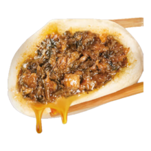 一旬一味 透油橄榄菜肉包子400g 8个
