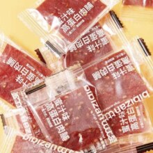 Plus会员:比比赞高蛋白猪肉脯 约100小包 混合味约300g