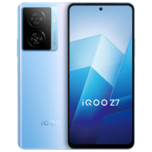 京东百亿补贴、PLUS会员：vivo iQOO Z7 120W闪充  5G全网通智能手机 12GB+256GB 原子蓝