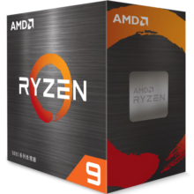 AMD 锐龙9 5900X处理器(r9) 12核24线程 加速频率至高4.8GHz 105W AM4接口 盒装CPU