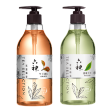 Plus、概率券:六神茗茶植萃沐浴露套装清曦龙井475ml+午日滇红475ml(香氛控油 滋润)