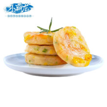 百亿补贴、plus会员:国联小霸龙 田园虾饼 120g＊5件