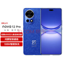 HUAWEI 华为 nova 12 Pro 手机 256GB 12号色
