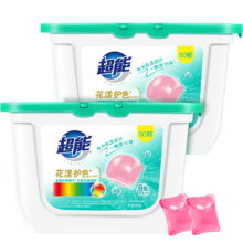 超能 洗衣凝珠52颗*2盒