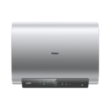 PLUS会员：Haier 海尔 60升 小魔盒 超薄扁桶双胆 电热水器 3300W EC6001HD-BK1银U1