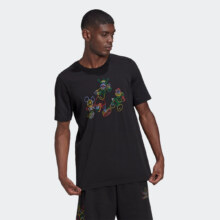 Adidas 阿迪达斯 大Logo 针织T恤
