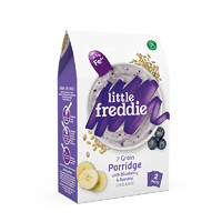 小皮 Little Freddie）C有机蓝莓香蕉多种谷物高铁米粉160g*1盒 宝辅食专享