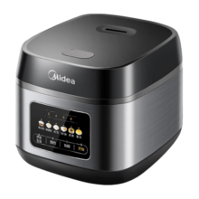 美的（Midea）电饭煲家用3-4个人电饭锅大容量智能预约多功能煲汤煮米饭杂粮粥一锅多用彩屏金属机身 RE529【3-10人使用】 #5升更满足# 5L