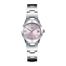 卡西欧（CASIO）手表指针时尚简约防水学生表石英女表 LTP-1241D-4A