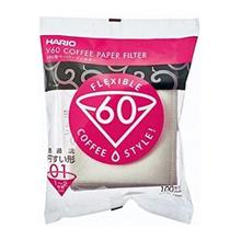 HARIO 咖啡滤纸滴滤杯专用手冲滴漏美式咖啡机 扇形 1~2杯用 100枚装