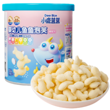 小鹿蓝蓝婴幼儿鱼鱼泡芙 鳕鱼味 婴儿零食宝宝零食入口易化 42g