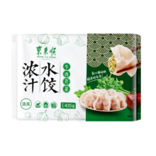 PLUS会员：东来顺 牛肉芹菜水饺435g（24只装）速冻清真食品
